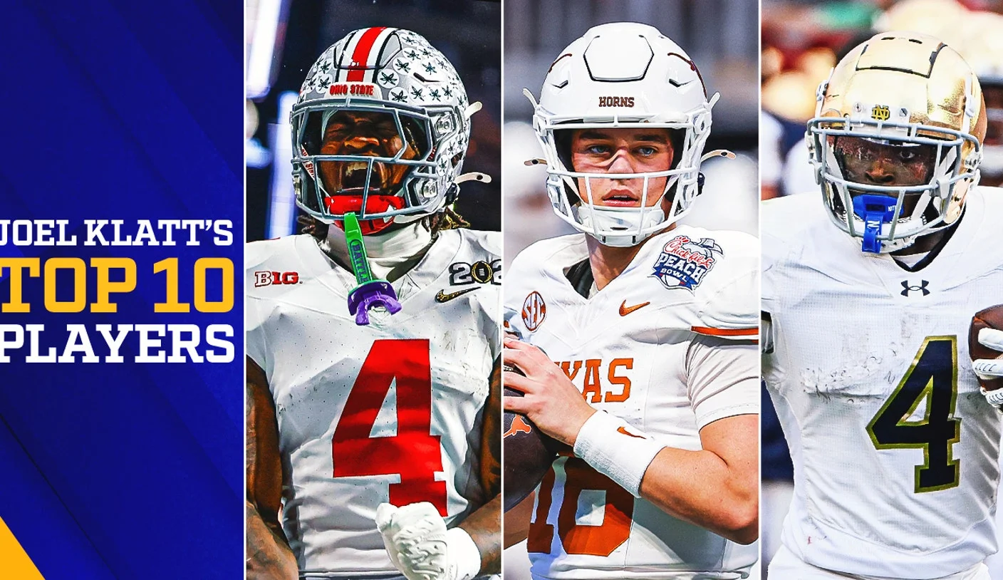 Top 10 College Football Players for 2025 by Joel Klatt: Smith or Downs? Arch or Klubnik?