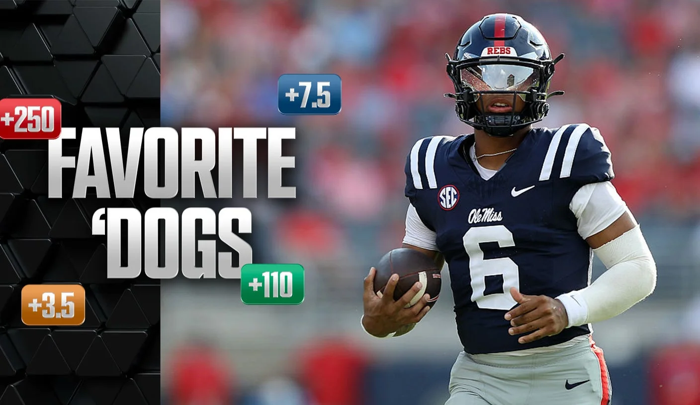 Favorite 'Dogs: Back Ole Miss vs. OU; Jaxson Dart, Giants at Eagles